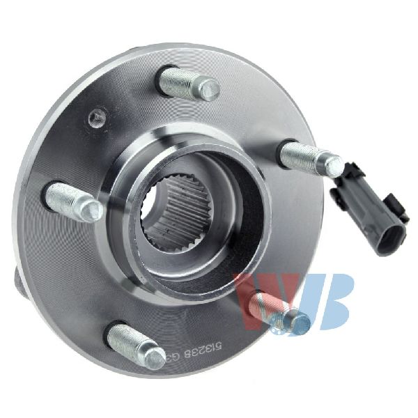 2005-2010 Cadillac STS Wheel Bearing and Hub Assembly - Front (WJB)