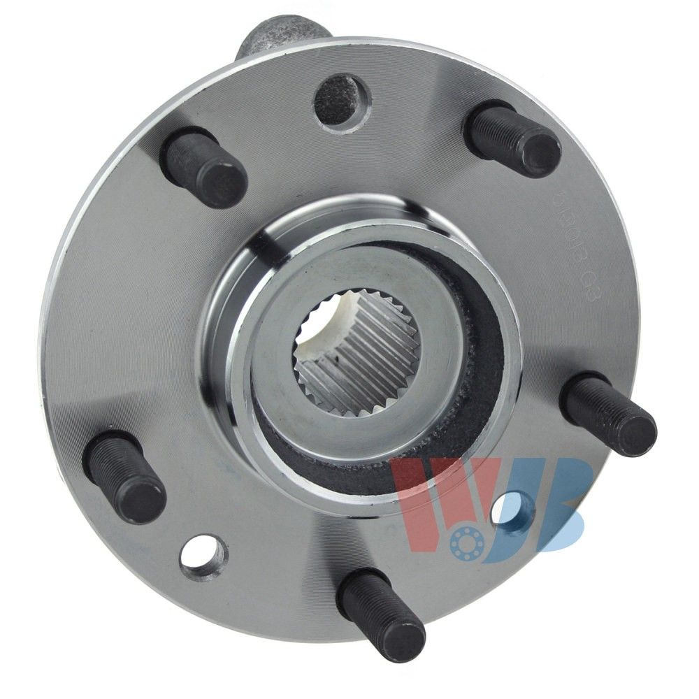 1990, 1989, 1988, 1987, 1986, 1985, 1984, 1983 GMC S15 Wheel Bearing and Hub Assembly