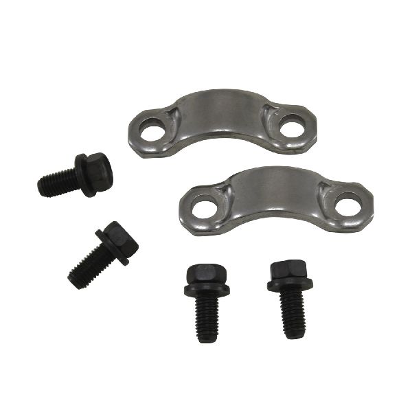 1991-2001 Jeep Cherokee Universal Joint Strap Kit - Rear (Yukon Gear)