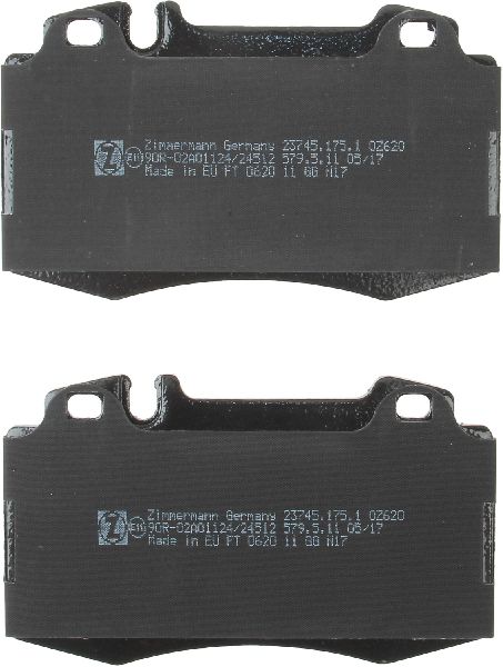 2006 Mercedes-Benz S350 Disc Brake Pad Set - Front (Zimmermann)