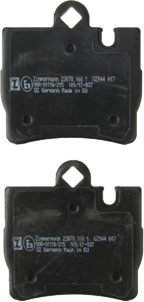 2001-2002 Mercedes-Benz S600 Disc Brake Pad Set - Rear (Zimmermann)