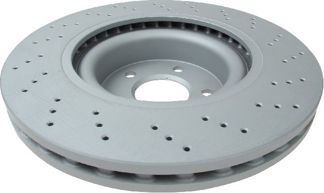 2007-2013 Mercedes-Benz S600 Disc Brake Rotor - Front (Zimmermann)