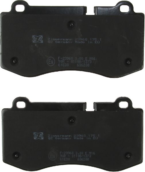 2007-2011 Mercedes-Benz S500 Disc Brake Pad Set - Front (Zimmermann)