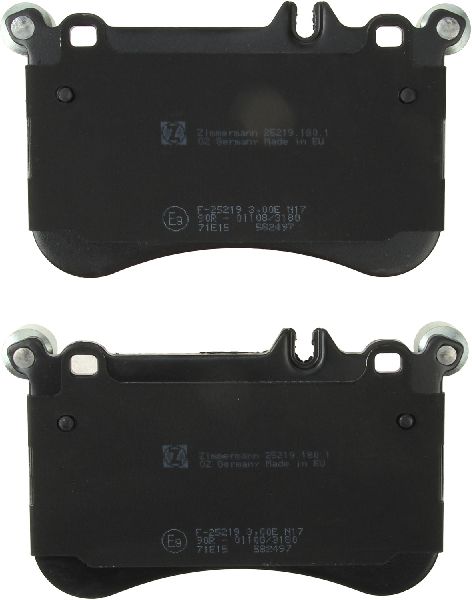2014-2018 Mercedes-Benz CLS550 Disc Brake Pad Set - Front (Zimmermann)