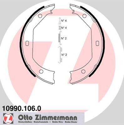 2018, 2017, 2016 BMW M2 Parking Brake Shoe