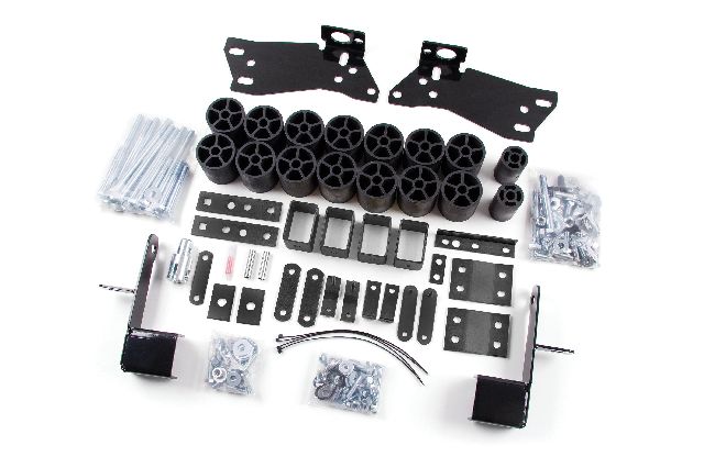 1999-2000 Chevrolet Silverado Suspension Body Lift Kit (Zone Offroad)