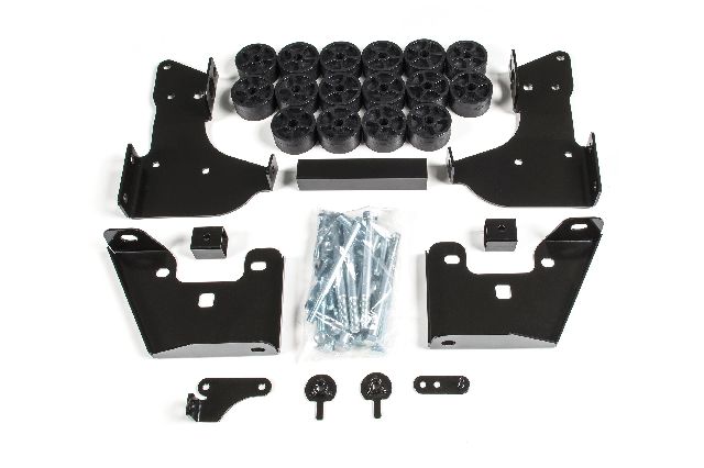 2016-2018 Chevrolet Silverado Suspension Body Lift Kit (Zone Offroad)