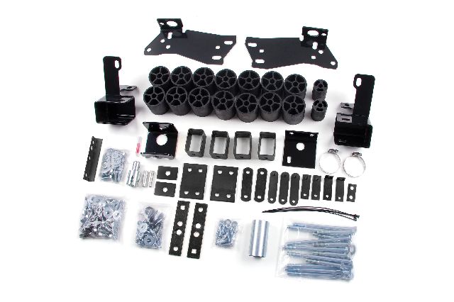 2003-2005 Chevrolet Silverado Suspension Body Lift Kit (Zone Offroad)