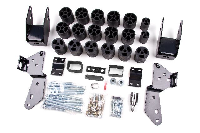 2007-2013 Chevrolet Silverado Suspension Body Lift Kit (Zone Offroad)