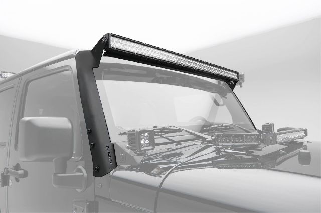2007-2017 Jeep Wrangler Light Bar Mounting Kit (ZROADZ)