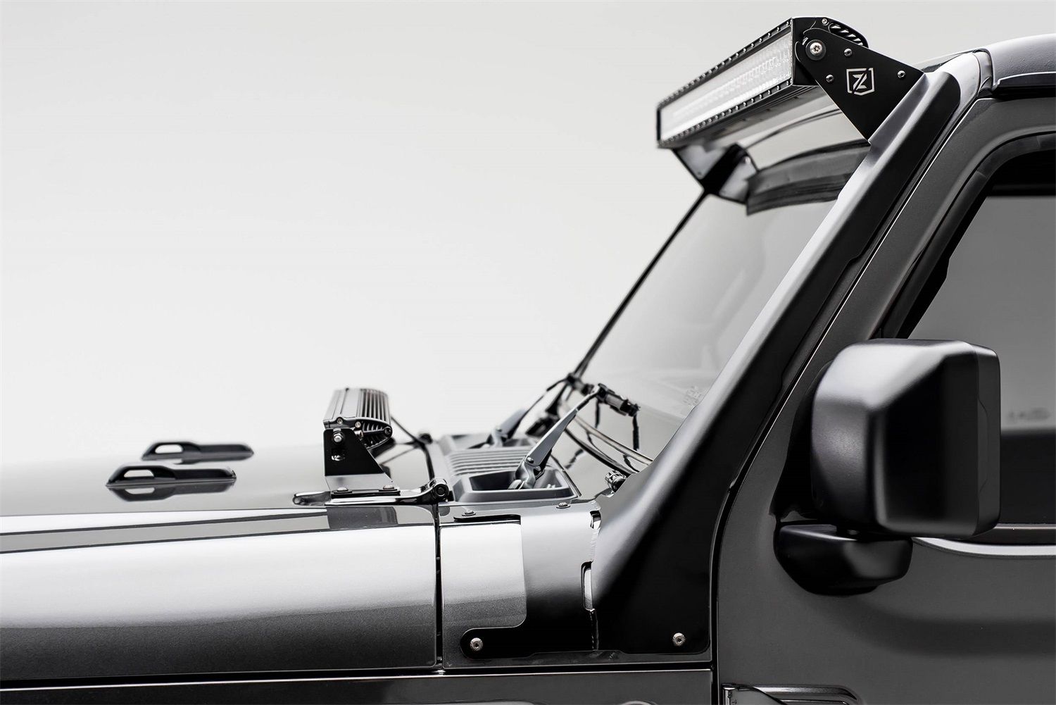 2024, 2023, 2022, 2021, 2020, 2019, 2018 Jeep Wrangler Light Bar Mounting Kit