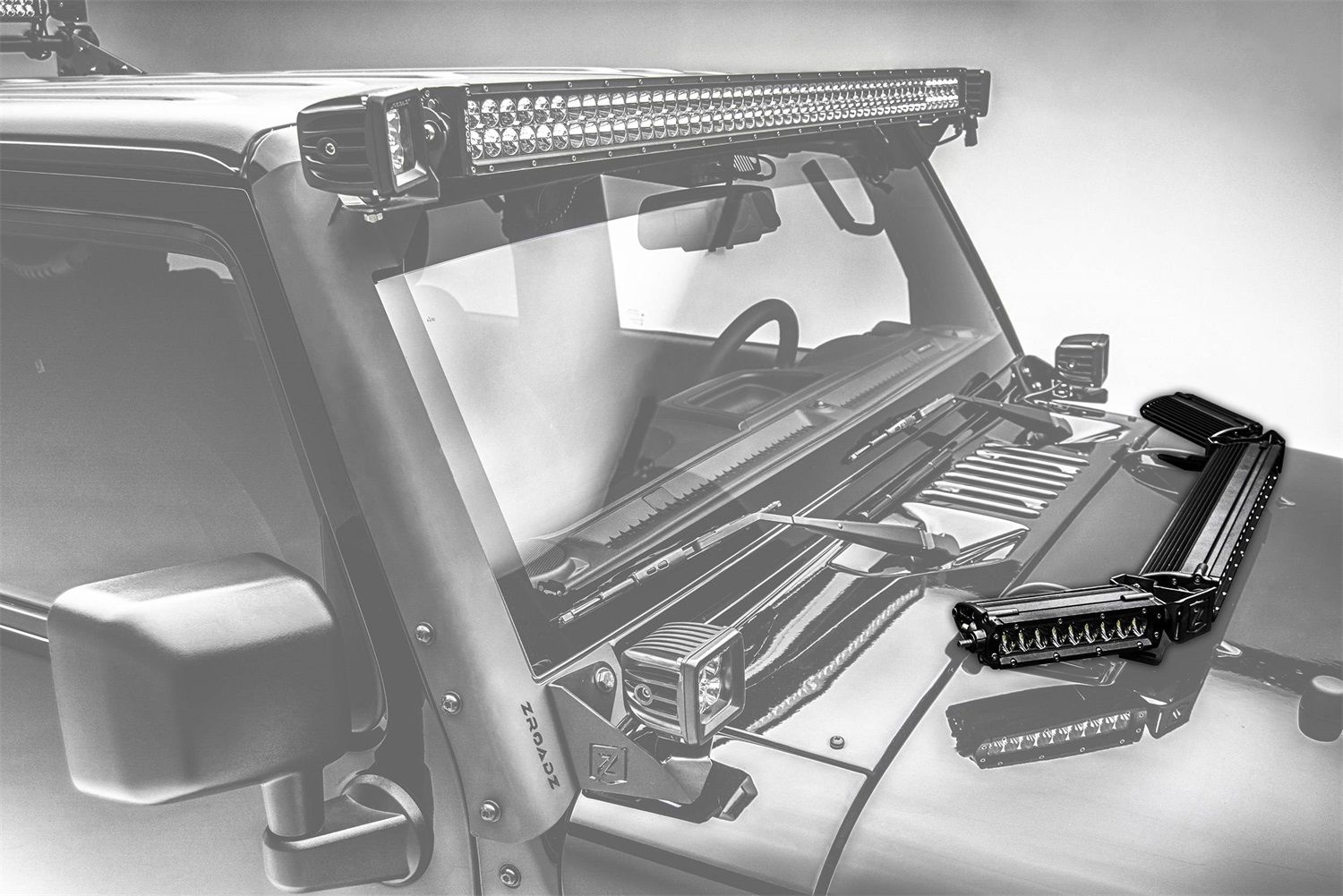 2017, 2016, 2015, 2014, 2013, 2012, 2011, 2010, 2009, 2008, 2007 Jeep Wrangler Exterior Multi-Purpose LED