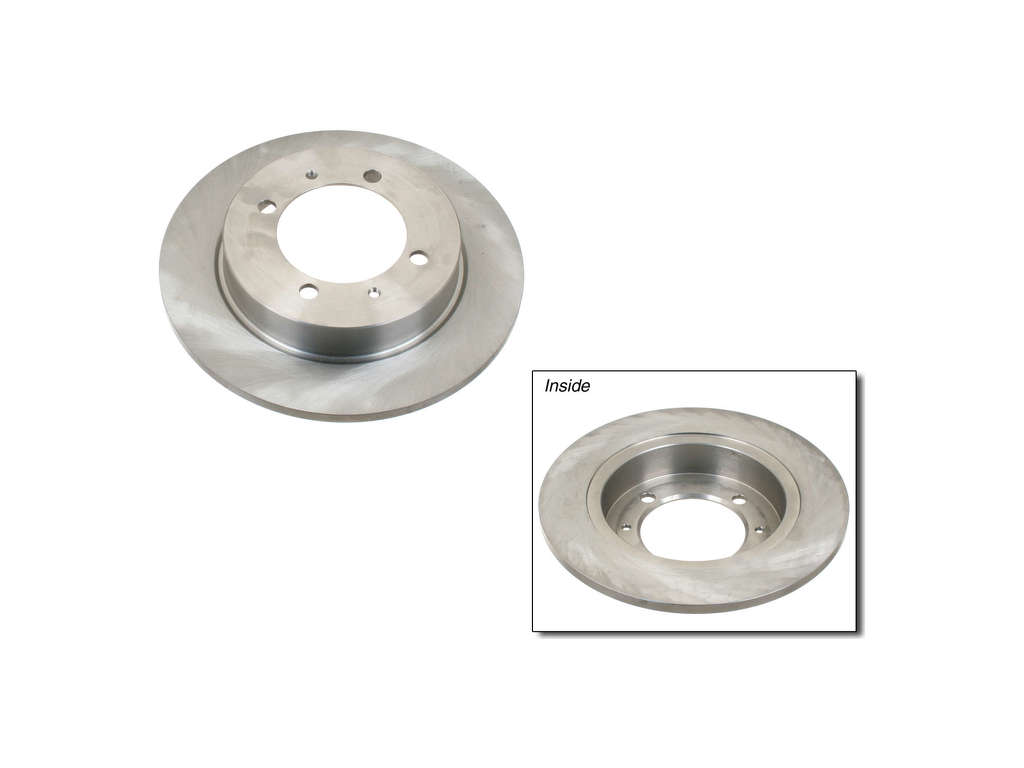 2000-2004 Volvo S40 Disc Brake Rotor - Rear (Brembo Coated)