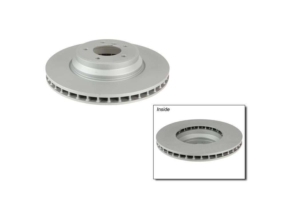 2009-2013 BMW 335i xDrive Disc Brake Rotor - Front (Zimmermann Coated)