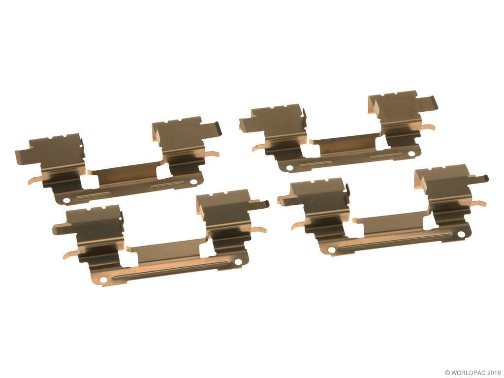 2004-2008 Toyota Solara Disc Brake Anti-Rattle Clip Set - Front (Genuine)