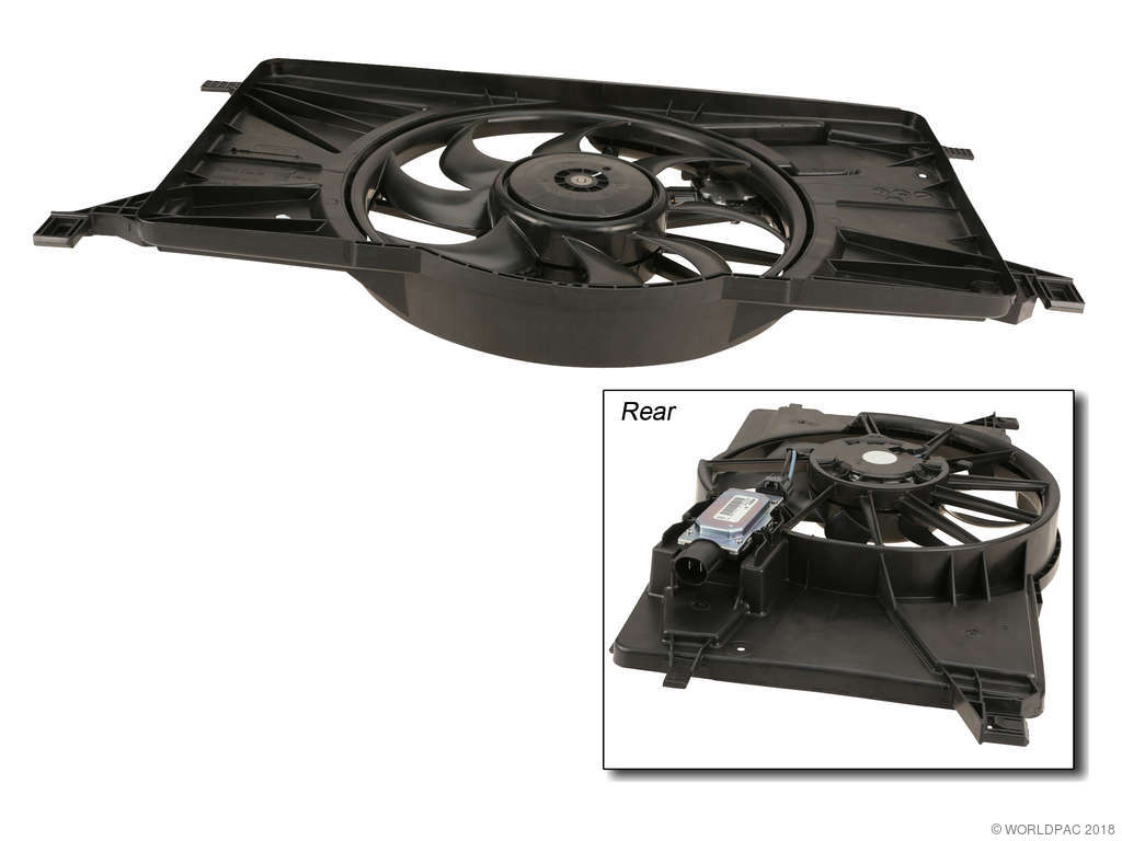 2012-2018 Ford Focus Engine Cooling Fan Assembly (Metrix)