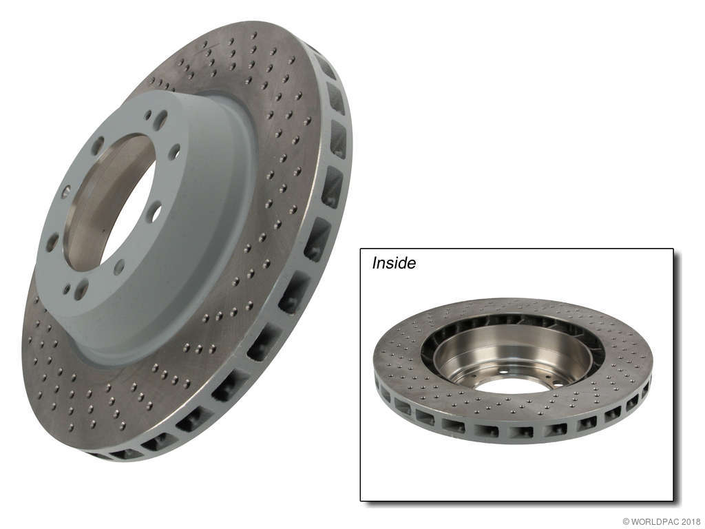 1996-1998 Porsche 911 Disc Brake Rotor - Rear Right (Sebro)