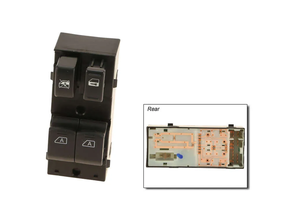 2004-2007 Nissan Quest Door Window Switch - Front Left (Genuine)