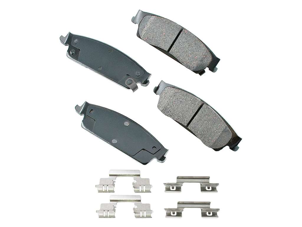 2007-2013 Chevrolet Avalanche Disc Brake Pad Set - Rear (Akebono)
