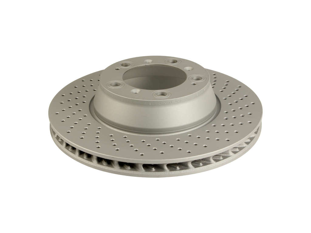 2001-2016 Porsche 911 Disc Brake Rotor - Rear Right (Zimmermann Coated)