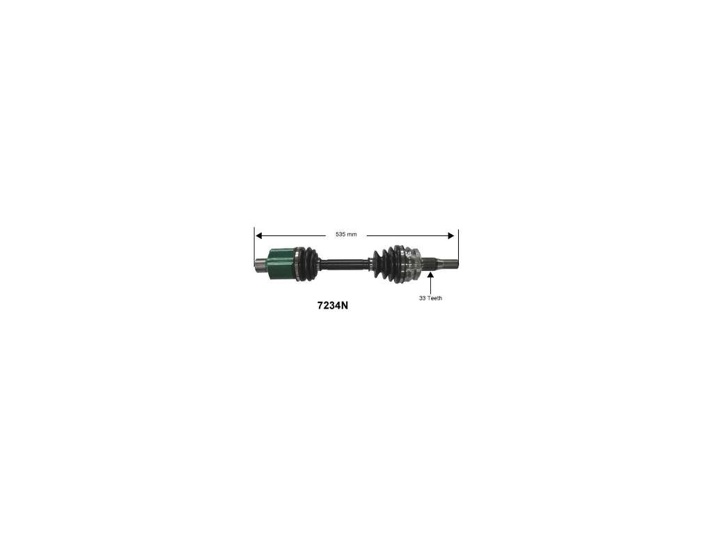 1998-2004 Dodge Intrepid CV Axle Assembly - Right (Autopart International)