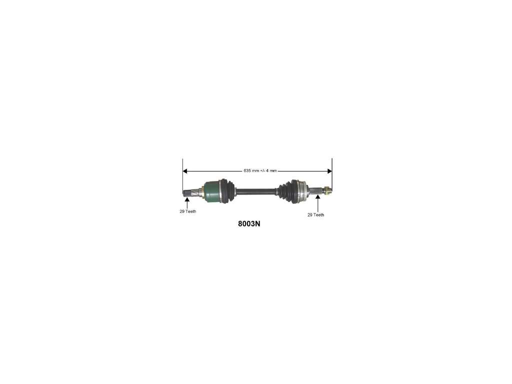 1996-1999 INFINITI I30 CV Axle Assembly - Front Left (Autopart International)