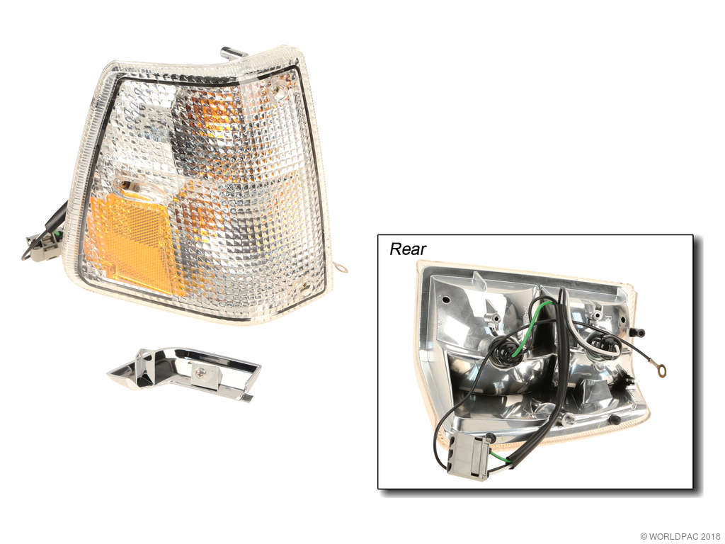 1986-1989 Volvo 244 Turn Signal Light Assembly - Front Right (Professional Parts Sweden)