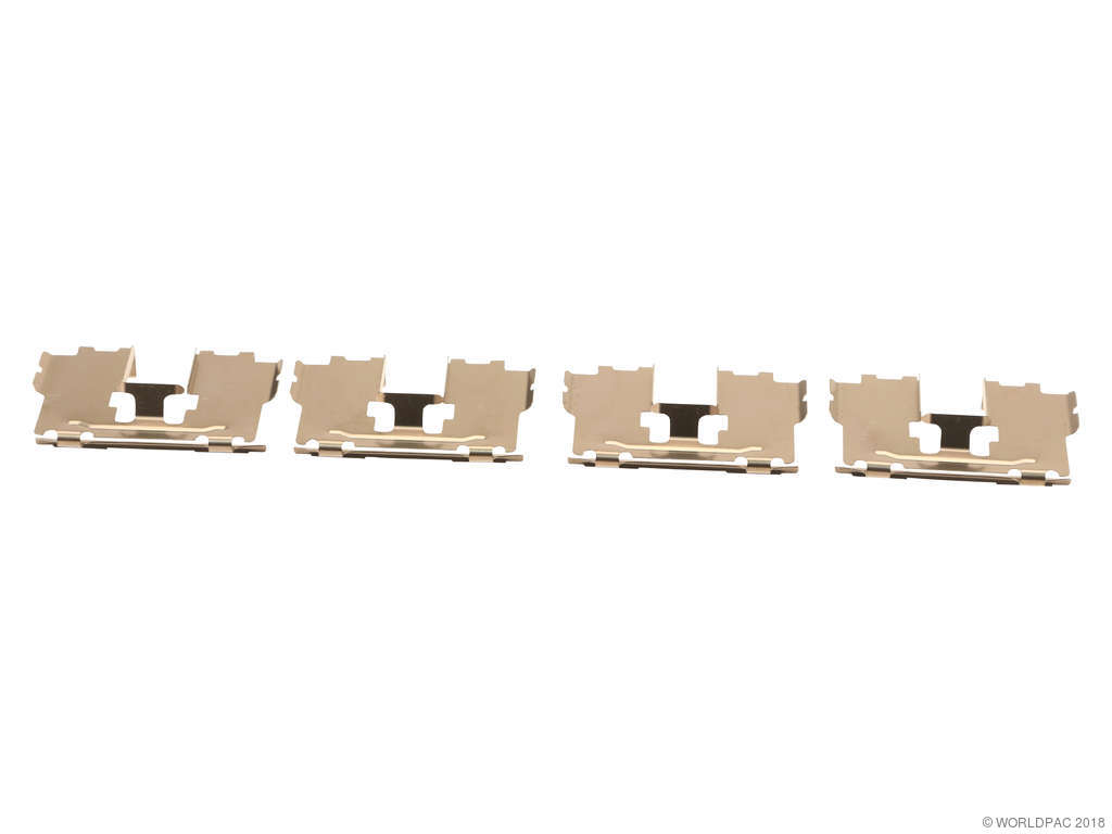 2010-2012 Lexus HS250h Disc Brake Anti-Rattle Clip Set - Rear (Genuine)