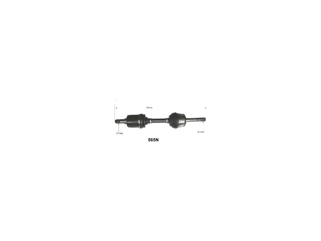 1998-2007 Toyota Land Cruiser CV Axle Assembly - Front (Autopart International)