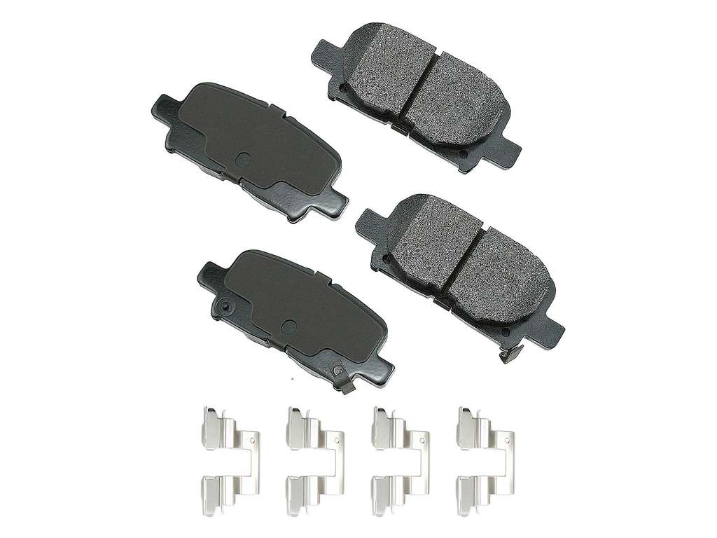 2002-2004 Honda Odyssey Disc Brake Pad Set - Rear (Akebono)