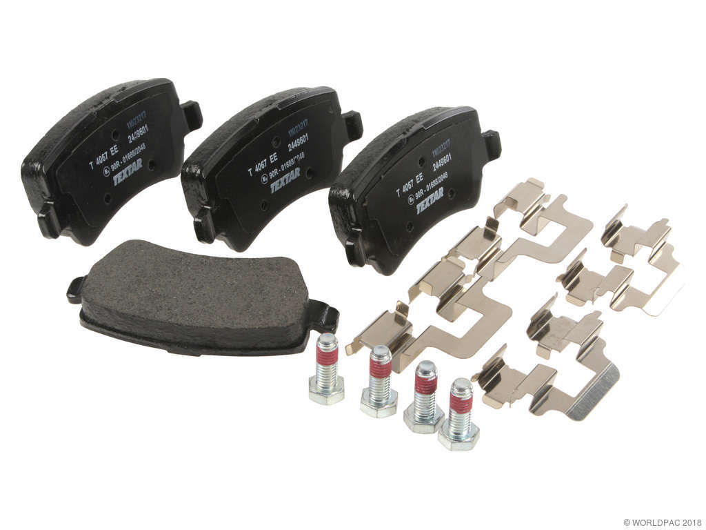 2007-2016 Volvo S80 Disc Brake Pad Set - Rear (Textar)