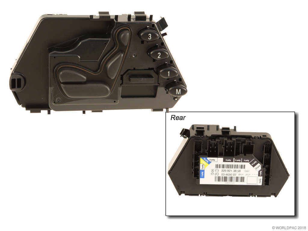 2001-2002 Mercedes-Benz S600 Seat Switch - Front Right (Genuine)