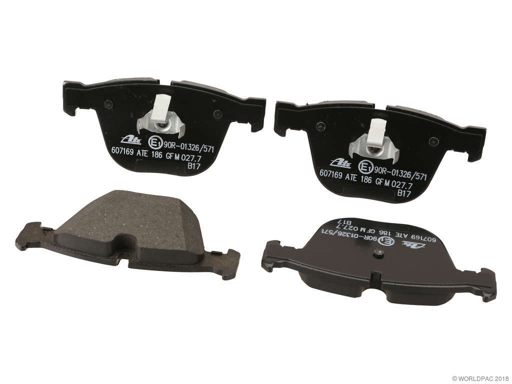 2004-2005 BMW 545i Disc Brake Pad Set - Rear (ATE)