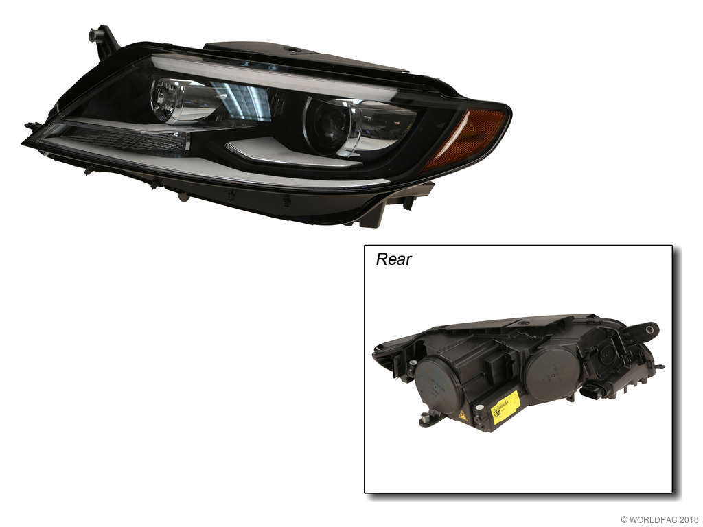 2012-2017 Volkswagen CC Headlight Assembly - Left (Magneti Marelli)