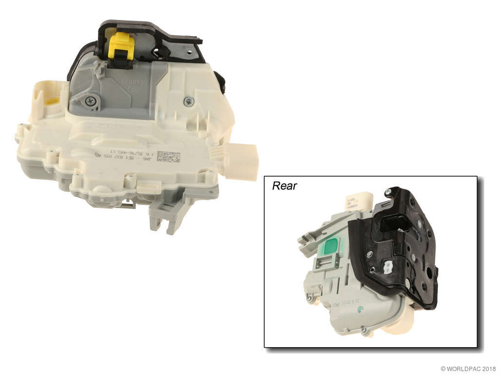 2005-2009 Audi A4 Door Latch Assembly - Front Left (Genuine)