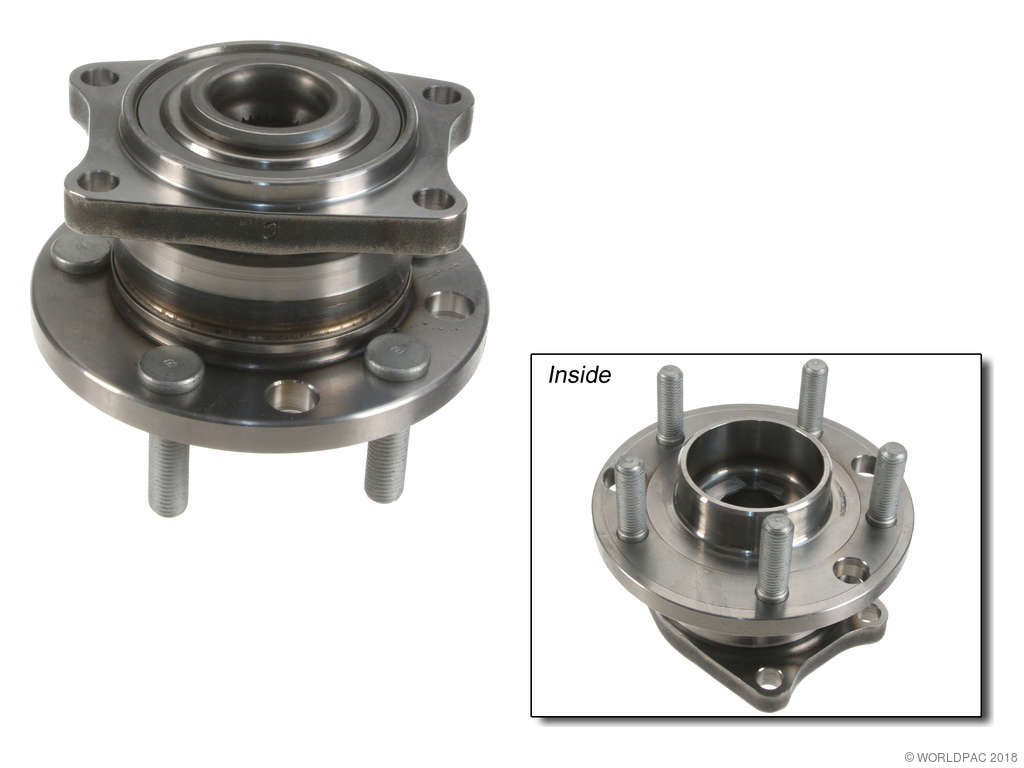 2005-2010 Volvo S40 Wheel Bearing and Hub Assembly - Rear (FAG)