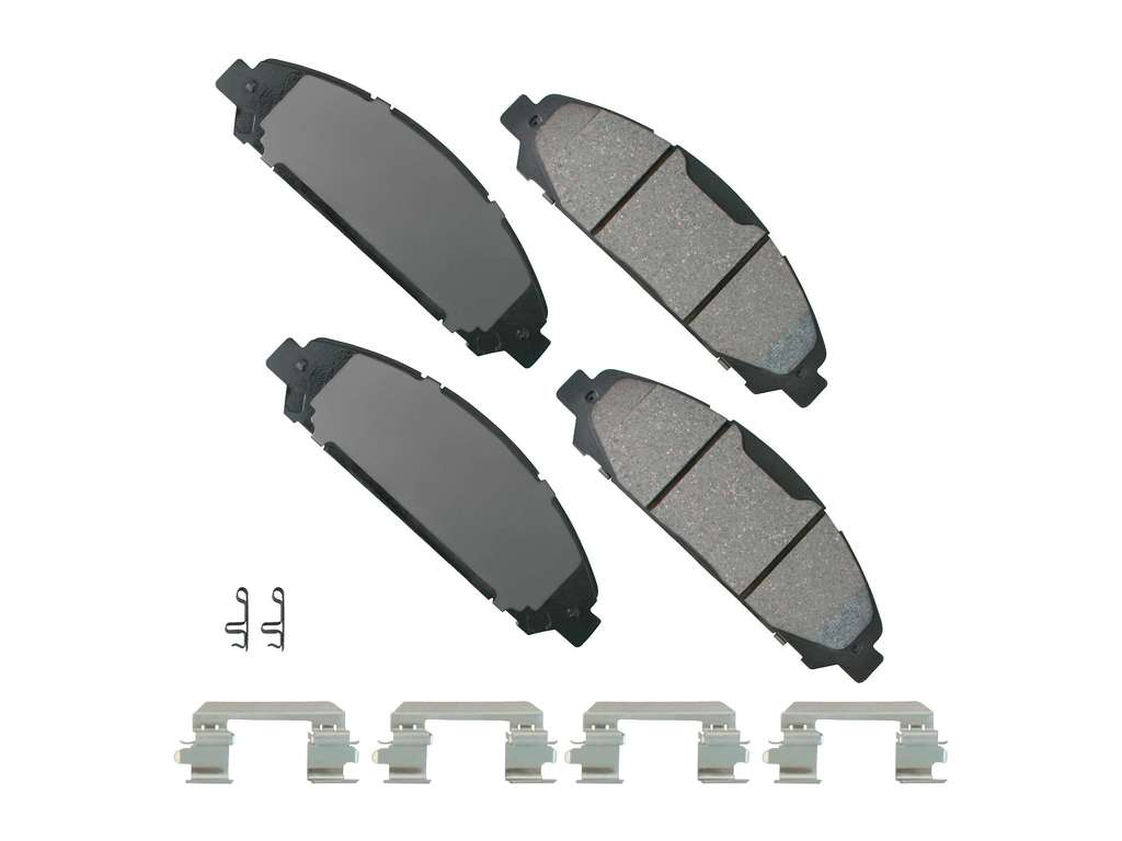 2015-2023 Ford Mustang Disc Brake Pad Set - Front (Akebono)