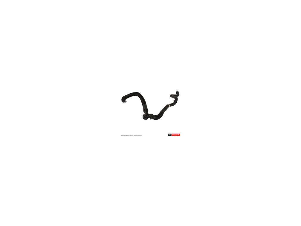 2014-2019 Ford Fiesta Engine Coolant Hose (Motorcraft)