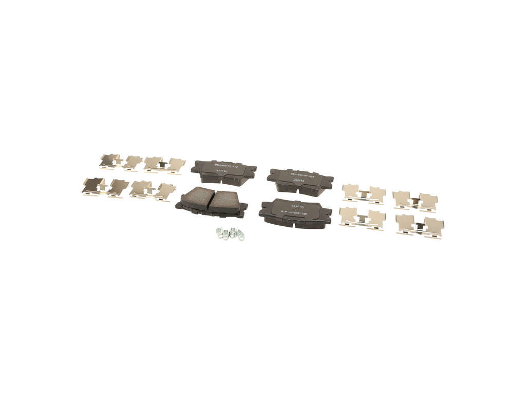 2011-2012 Lexus HS250h Disc Brake Pad Set - Rear (ACDelco)