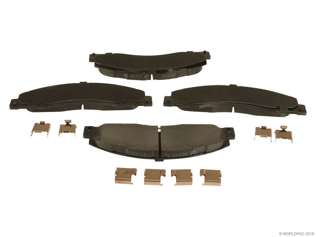 2008-2014 Ford E-250 Disc Brake Pad Set - Front (Motorcraft)