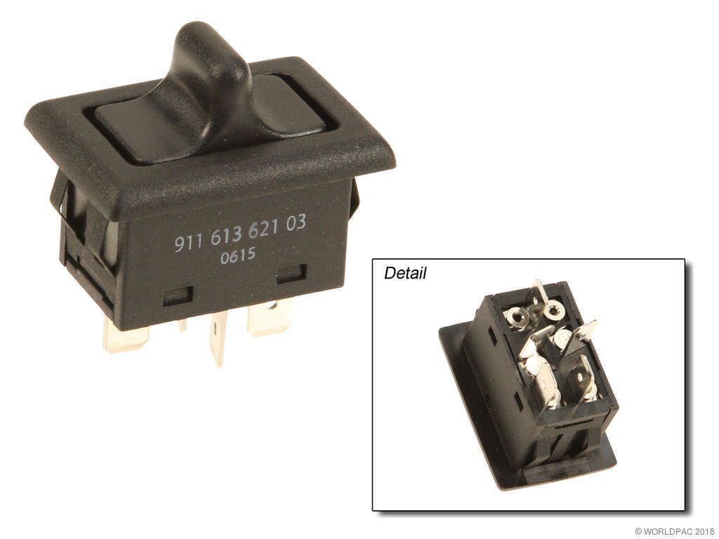 1972-1989 Porsche 911 Door Window Switch (Original Equipment)