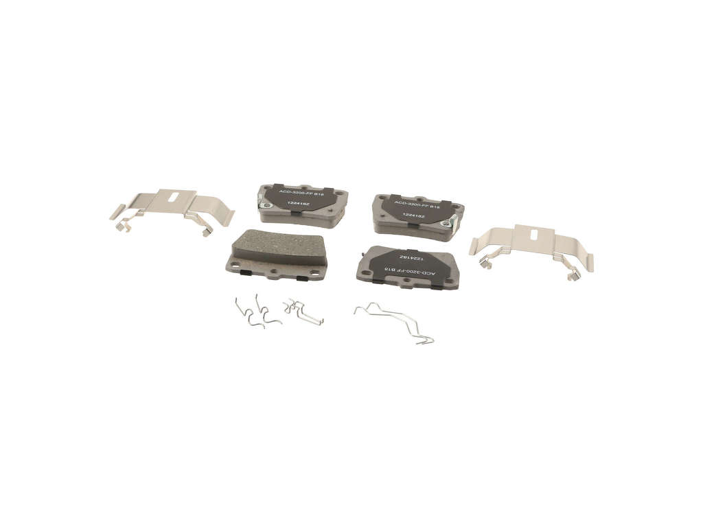 2004-2005 Toyota RAV4 Disc Brake Pad Set - Rear (ACDelco)