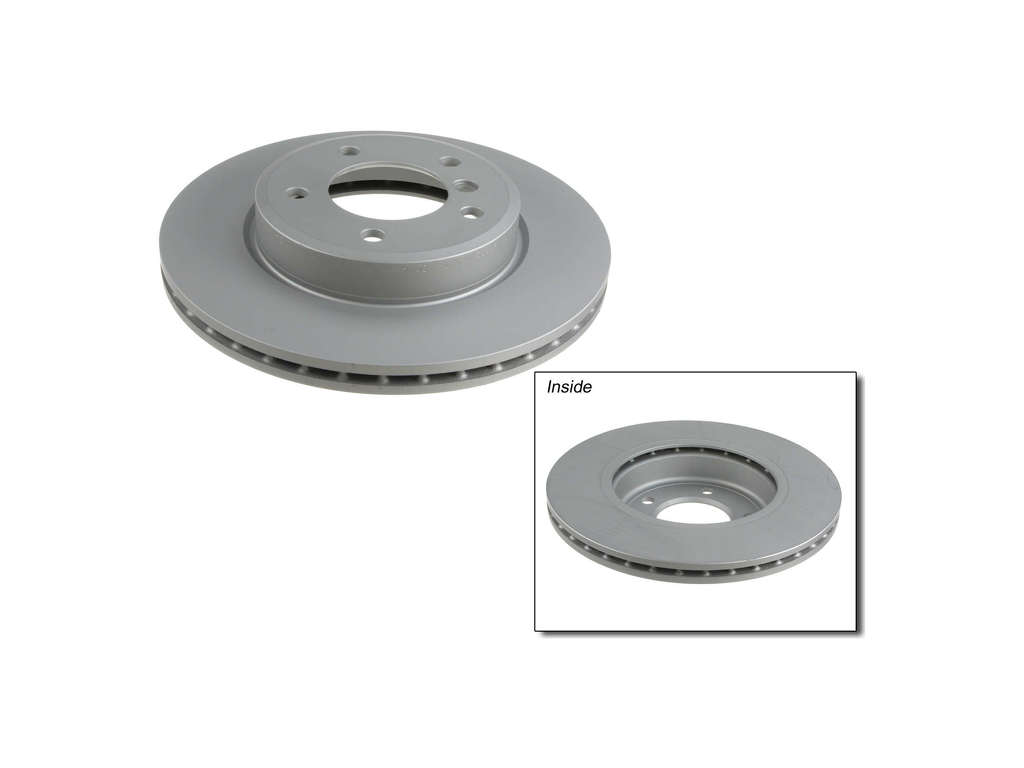 2001-2002 BMW Z3 Disc Brake Rotor - Front (Zimmermann Coated)