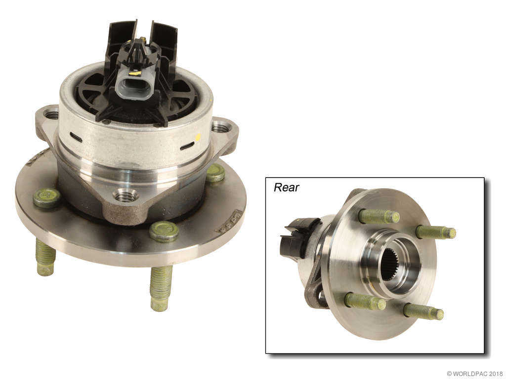 2003-2007 Saturn Ion Wheel Bearing and Hub Assembly - Front (ACDelco)