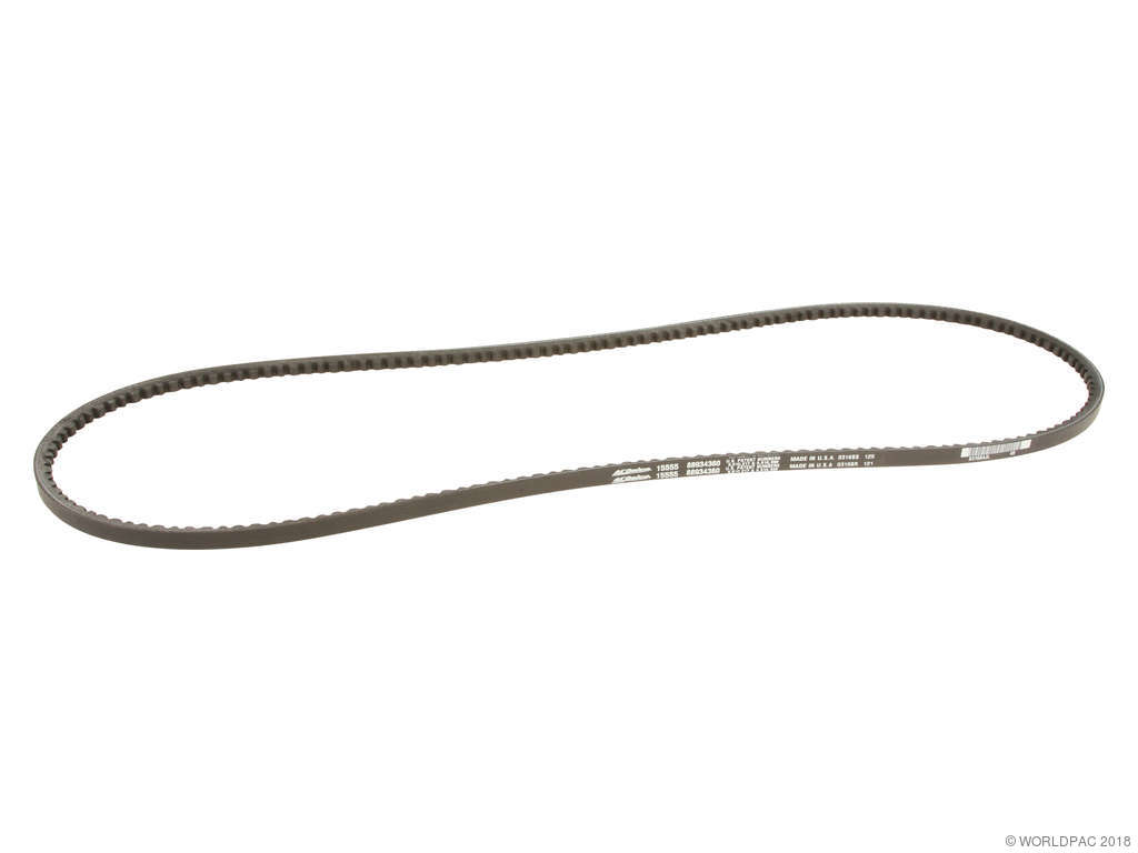 1985-1989 Chevrolet Caprice Accessory Drive Belt - Fan, Alternator and Power Steering or Fan, Generator and Water Pump or Water Pump, Air Conditioning and Power Steering (ACDelco)