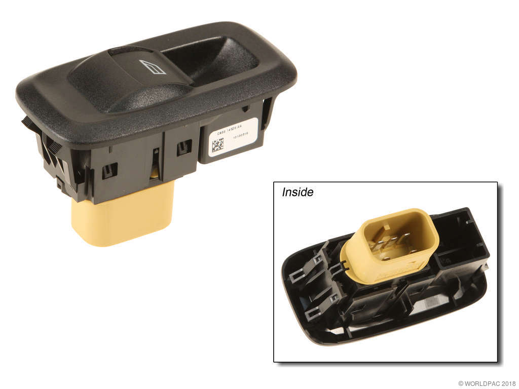 2011-2013 Ford Fiesta Door Window Switch - Front Right or Rear (Motorcraft)