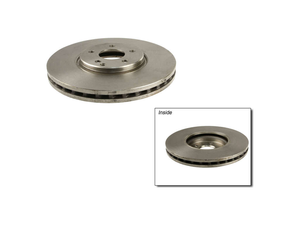 2004-2006 Mercedes-Benz E500 Disc Brake Rotor - Front (Pilenga Coated)