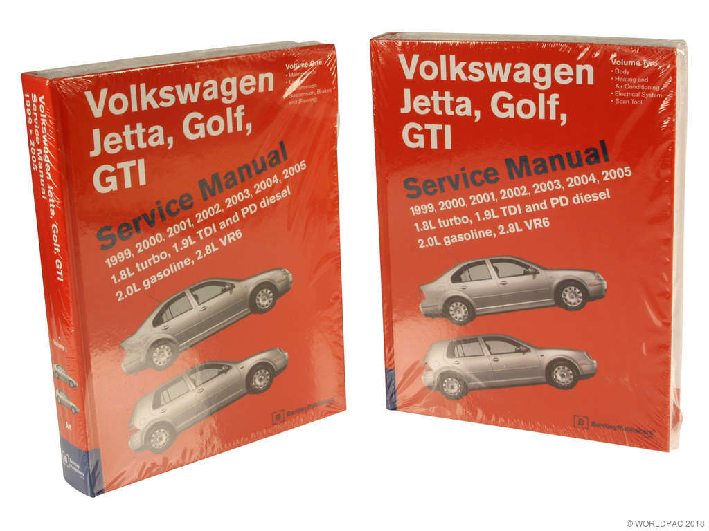 2001-2004 Volkswagen Jetta Repair Manual (Bentley)