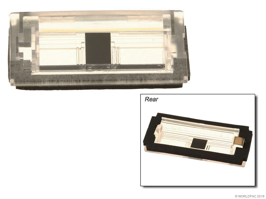 2000 BMW 323i License Plate Light Lens - Rear (Genuine)