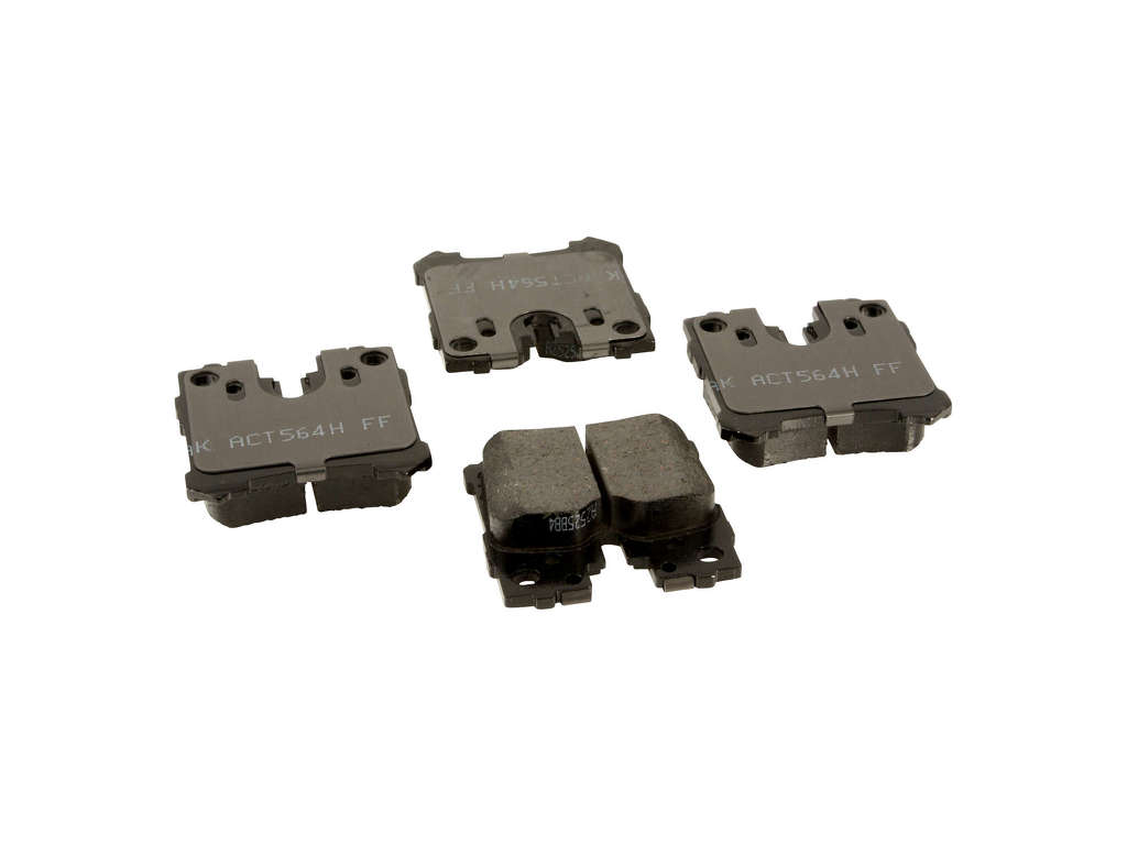 2008-2016 Lexus LS600h Disc Brake Pad Set - Rear (Akebono)